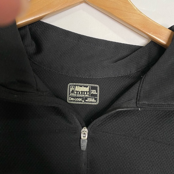 Alpine Design Dri-Logic Black Pullover Men's xl - Picture 3 of 3